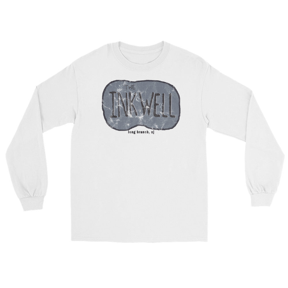 The Inkwell Long Branch NJ vintage long sleeve shirt, White, front
