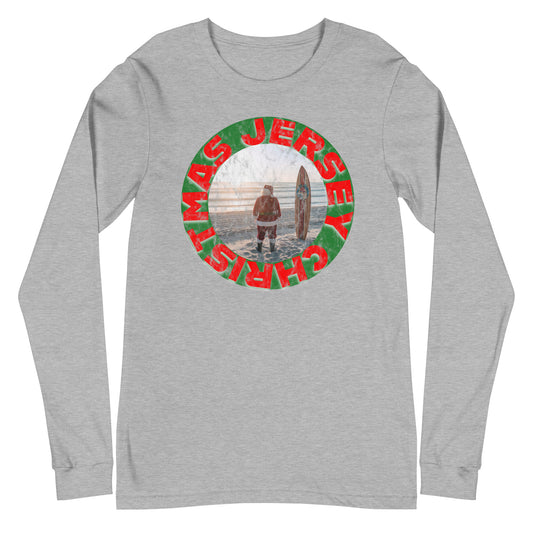 JERSEY CHRISTMAS - Unisex Long Sleeve Tee Athletic Heather