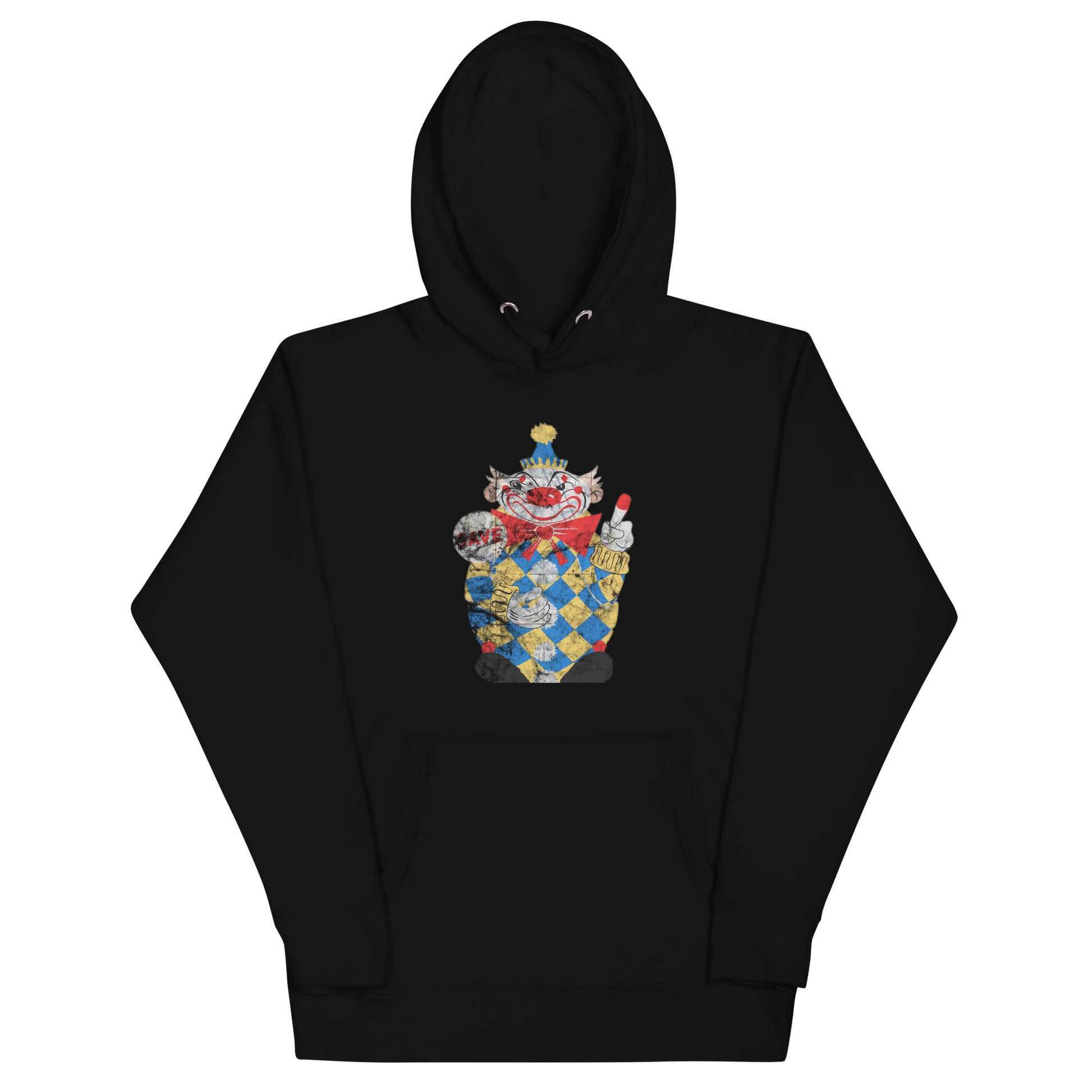 Calico The Evil Clown / Food Circus - MIDDLETOWN - Unisex Hoodie Black
