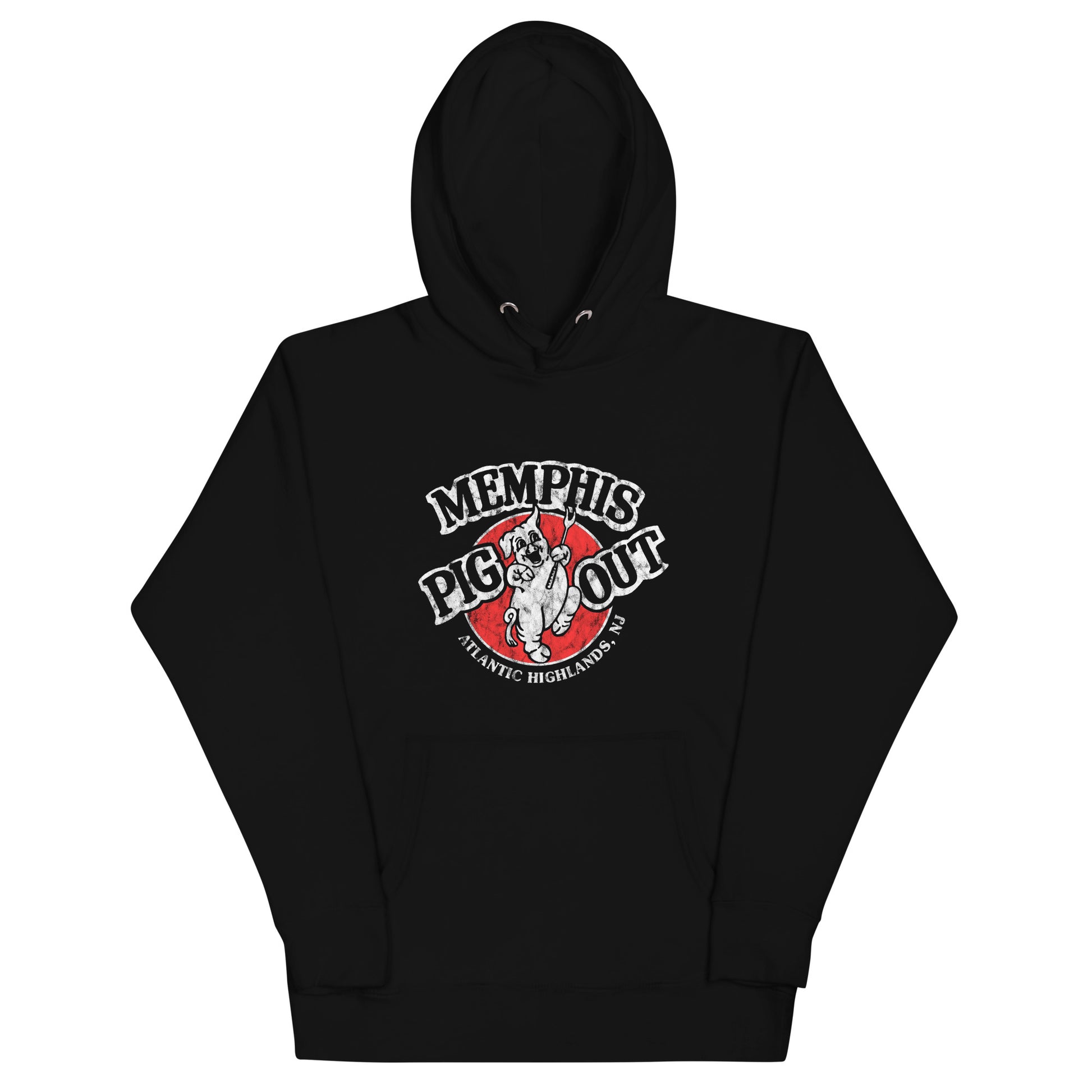 Memphis Pig Out - ATLANTIC HIGHLANDS - Unisex Hoodie Black