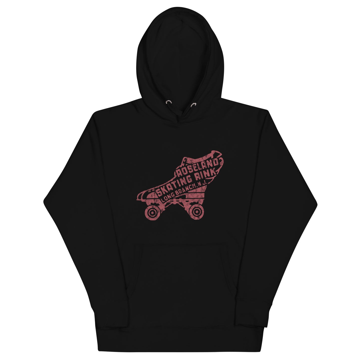 Roseland Skating Rink - LONG BRANCH - Unisex Hoodie Black