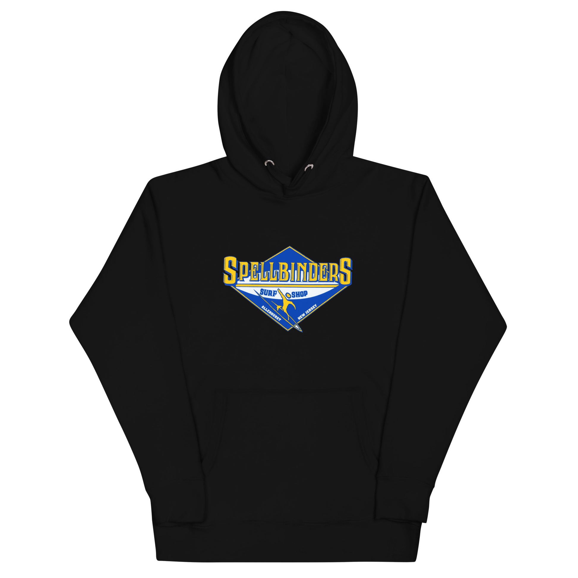 Spellbinder's Surf & Snow - ALLENHURST - Unisex Hoodie Black
