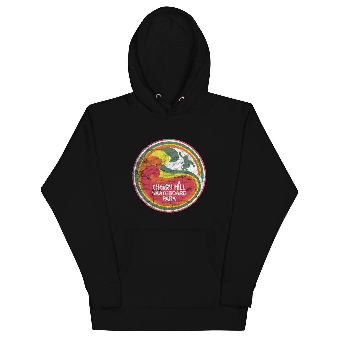 Cherry Hill Skateboard Park - CHERRY HILL - Unisex Hoodie Black