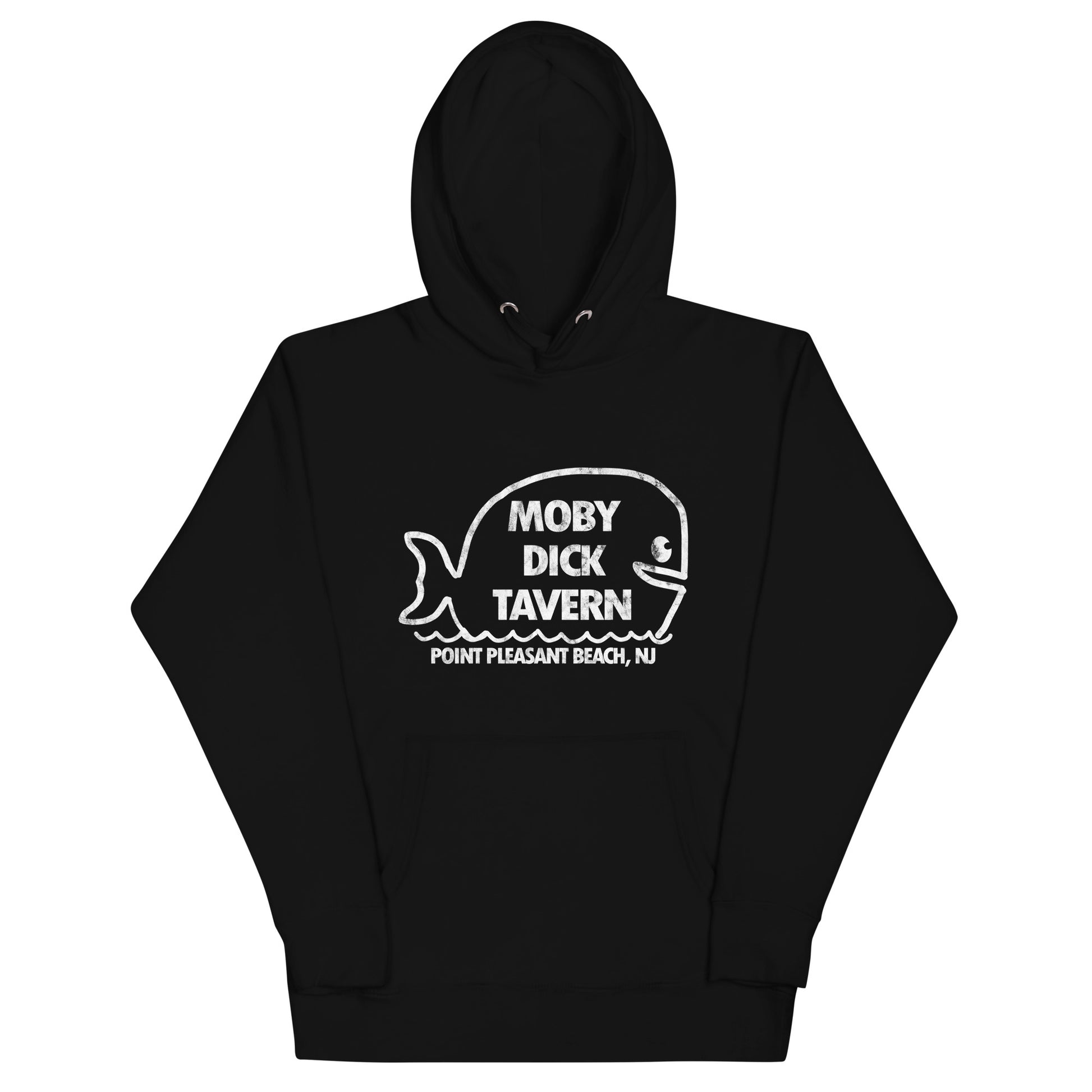Moby Dick Tavern - POINT PLEASANT BEACH - Unisex Hoodie Black