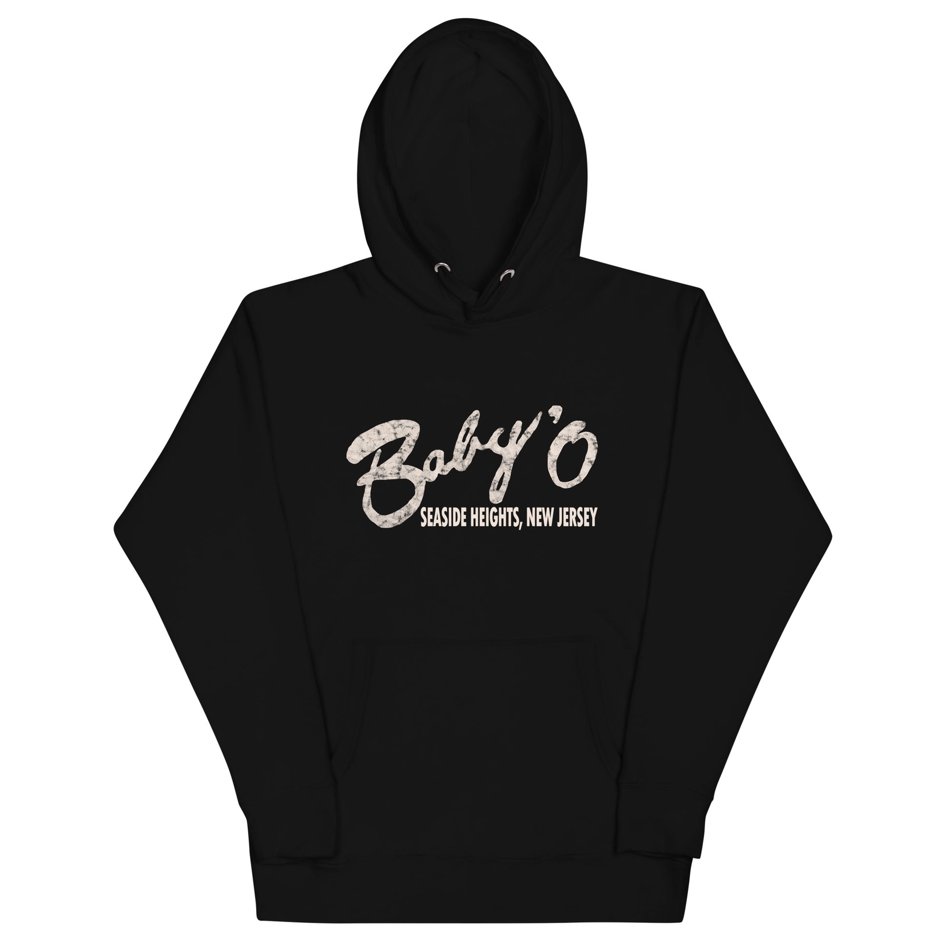 Baby 'O - SEASIDE HEIGHTS - Unisex Hoodie Black