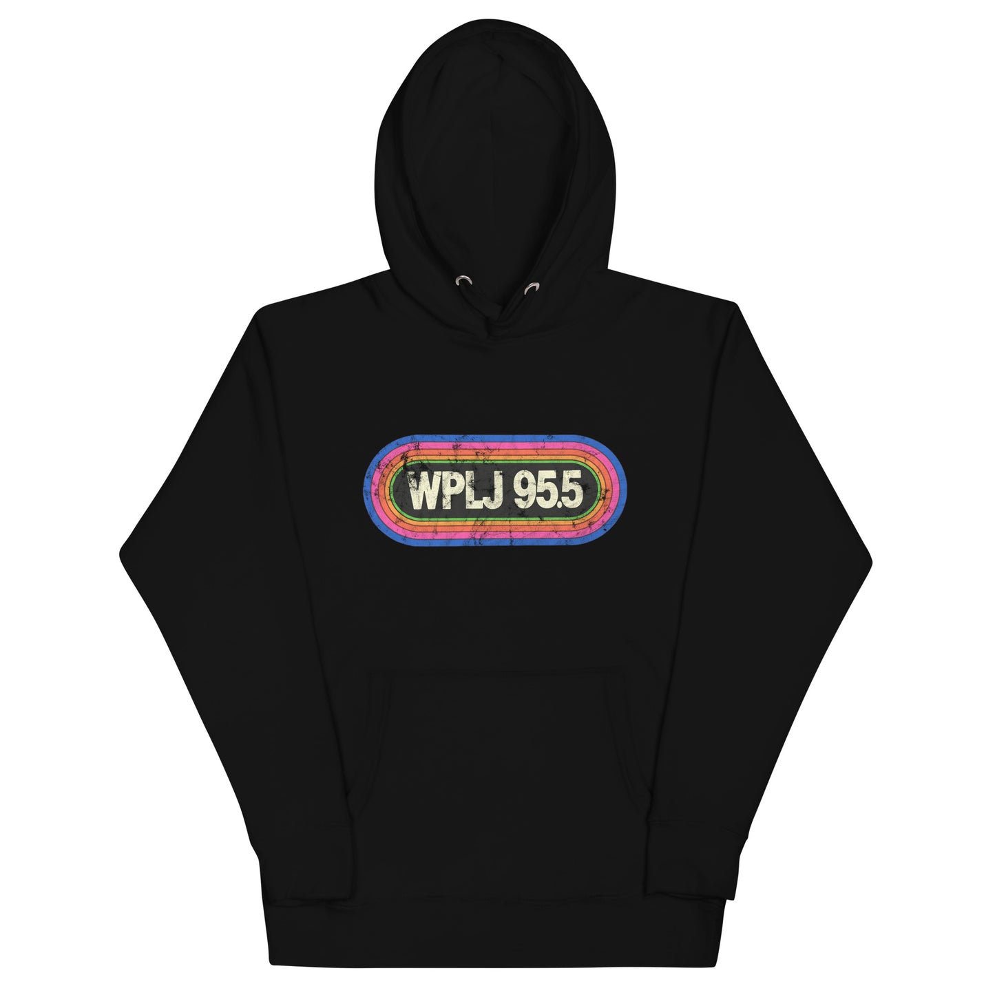 WPLJ 95.5 - NEW YORK / NEW JERSEY / CONNECTICUT - Unisex Hoodie Black