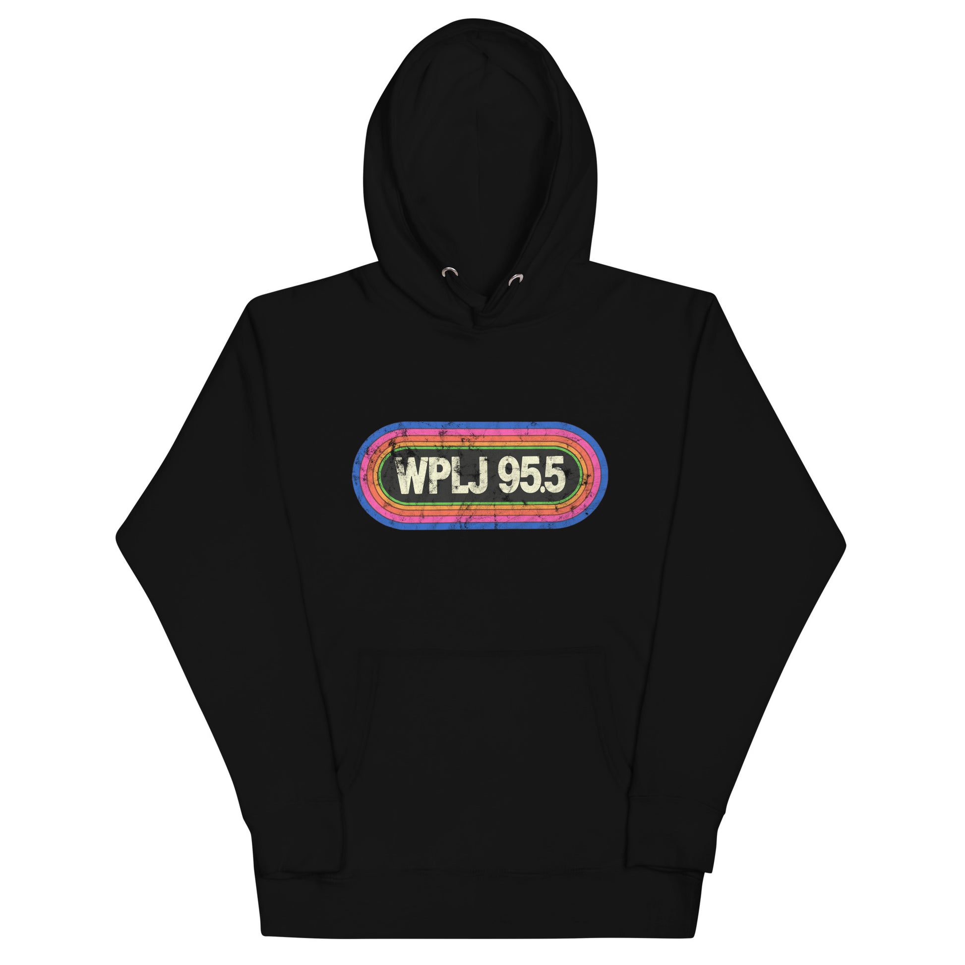 WPLJ 95.5 - NEW YORK / NEW JERSEY / CONNECTICUT - Unisex Hoodie Black
