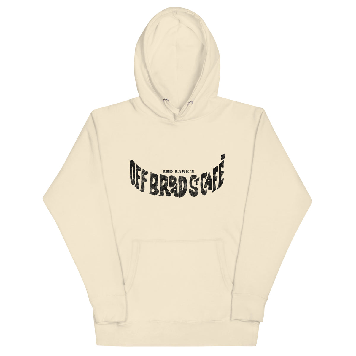Off Broad St. Cafe - RED BANK - Unisex Hoodie Bone