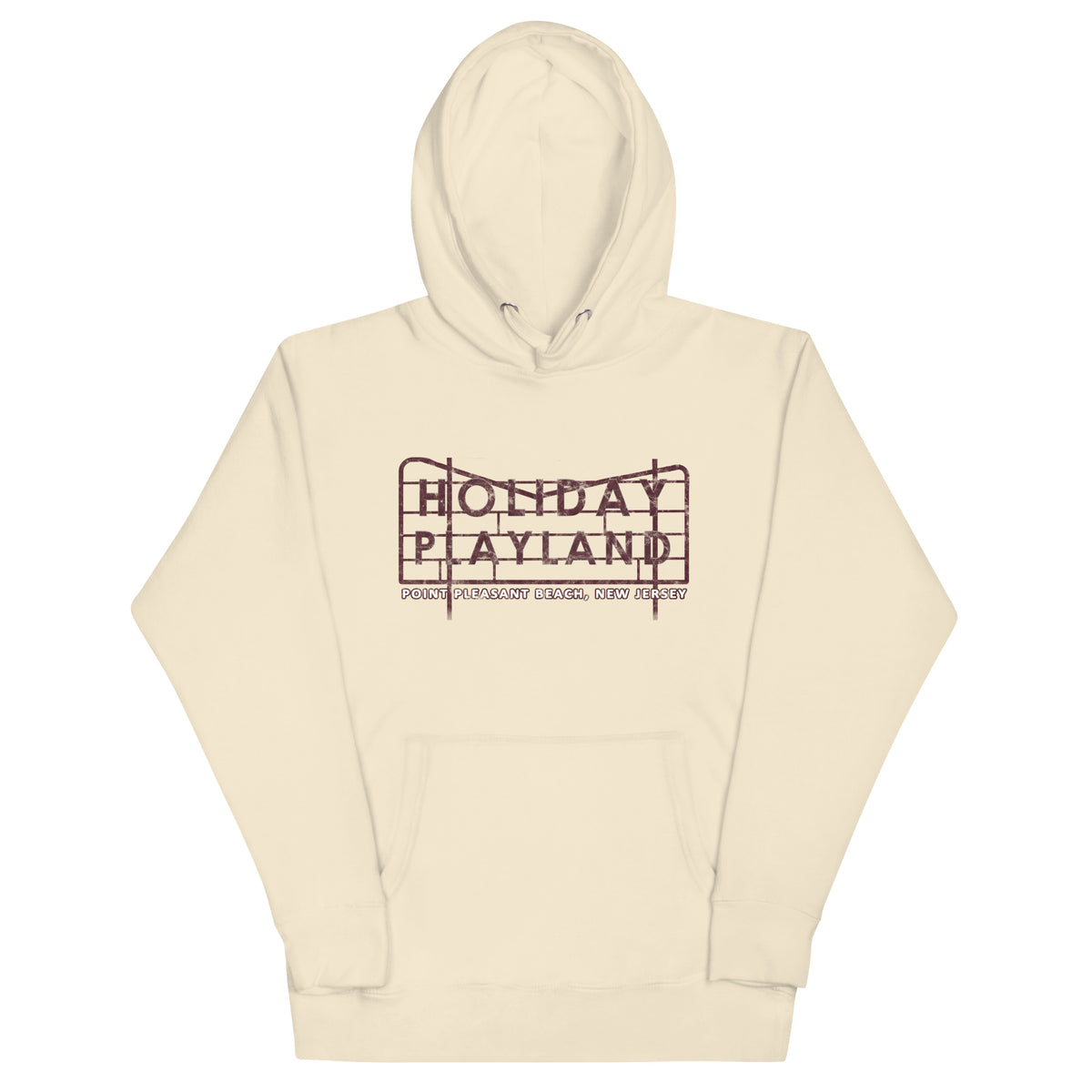 Holiday Playland - POINT PLEASANT BEACH - Unisex Hoodie Bone