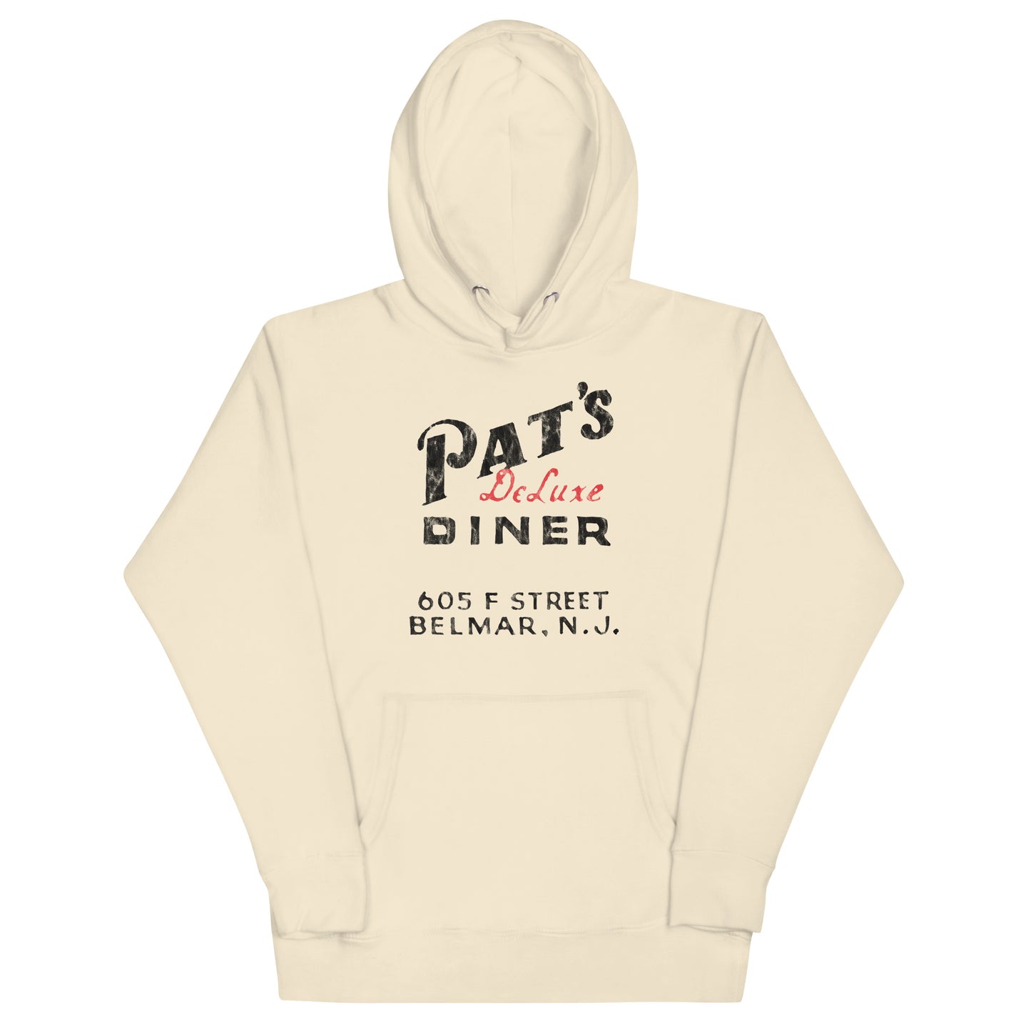 Pat's Diner - BELMAR - Unisex Hoodie Bone