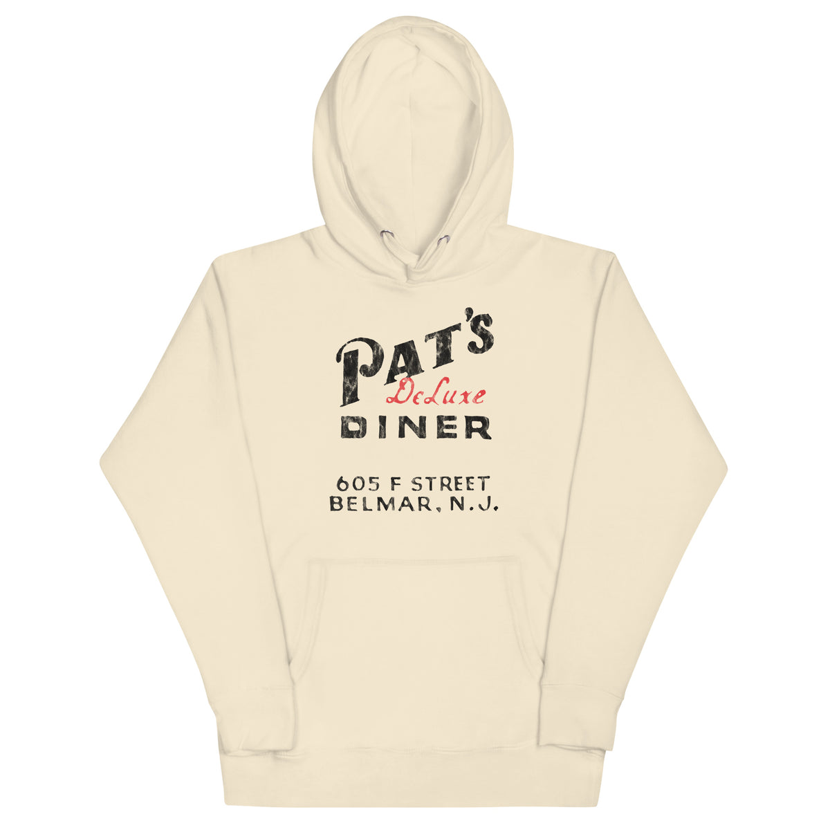 Pat's Diner - BELMAR - Unisex Hoodie Bone