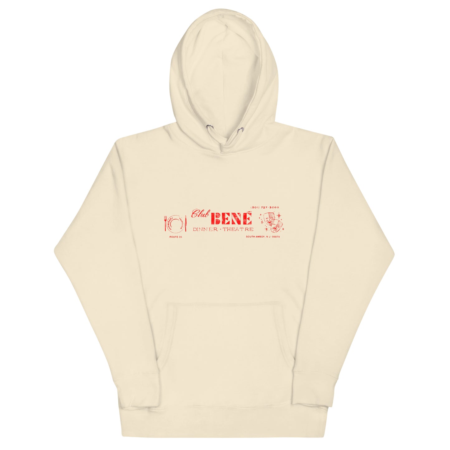 Club Bené - SOUTH AMBOY - Unisex Hoodie Bone