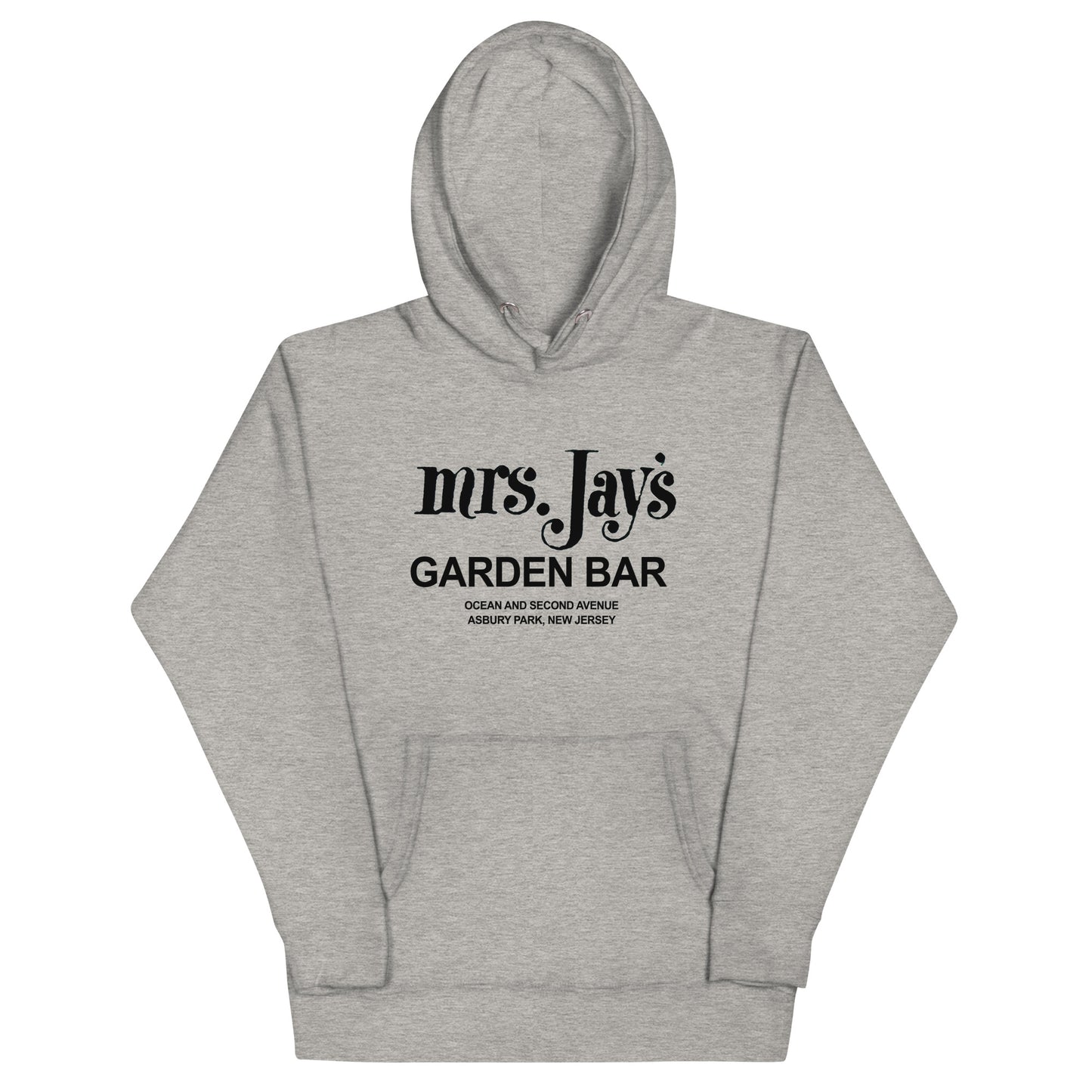 Mrs. Jay's Garden Bar - ASBURY PARK - Unisex Hoodie Carbon Grey