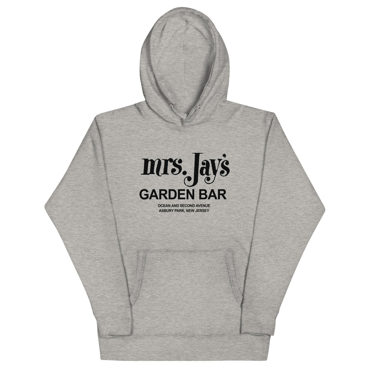 Mrs. Jay's Garden Bar - ASBURY PARK - Unisex Hoodie Carbon Grey
