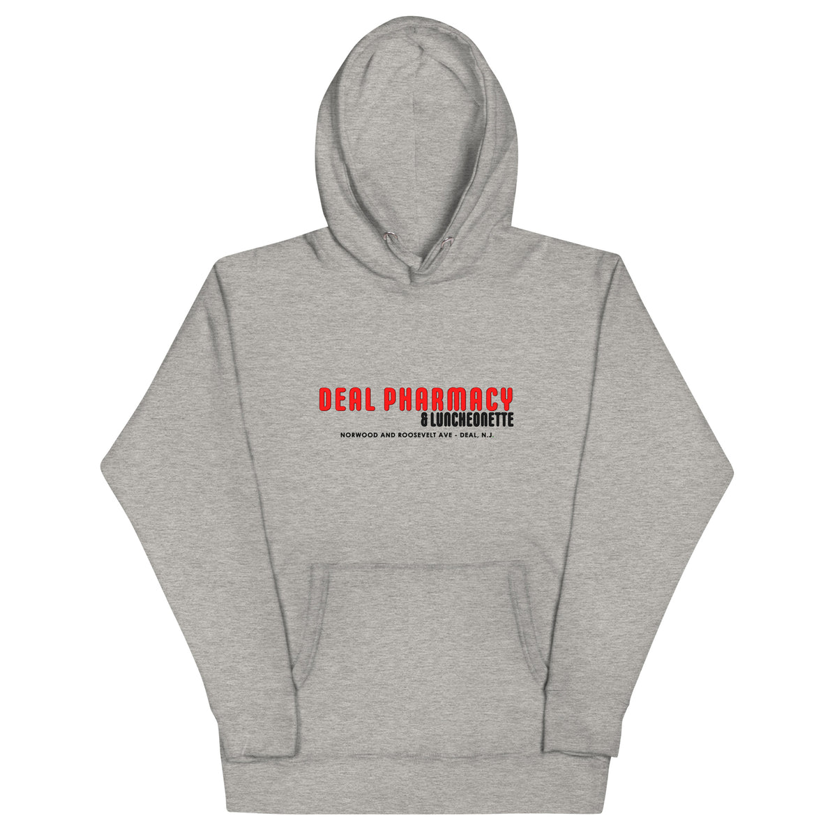 Deal Pharmacy & Luncheonette - DEAL - Unisex Hoodie Carbon Grey