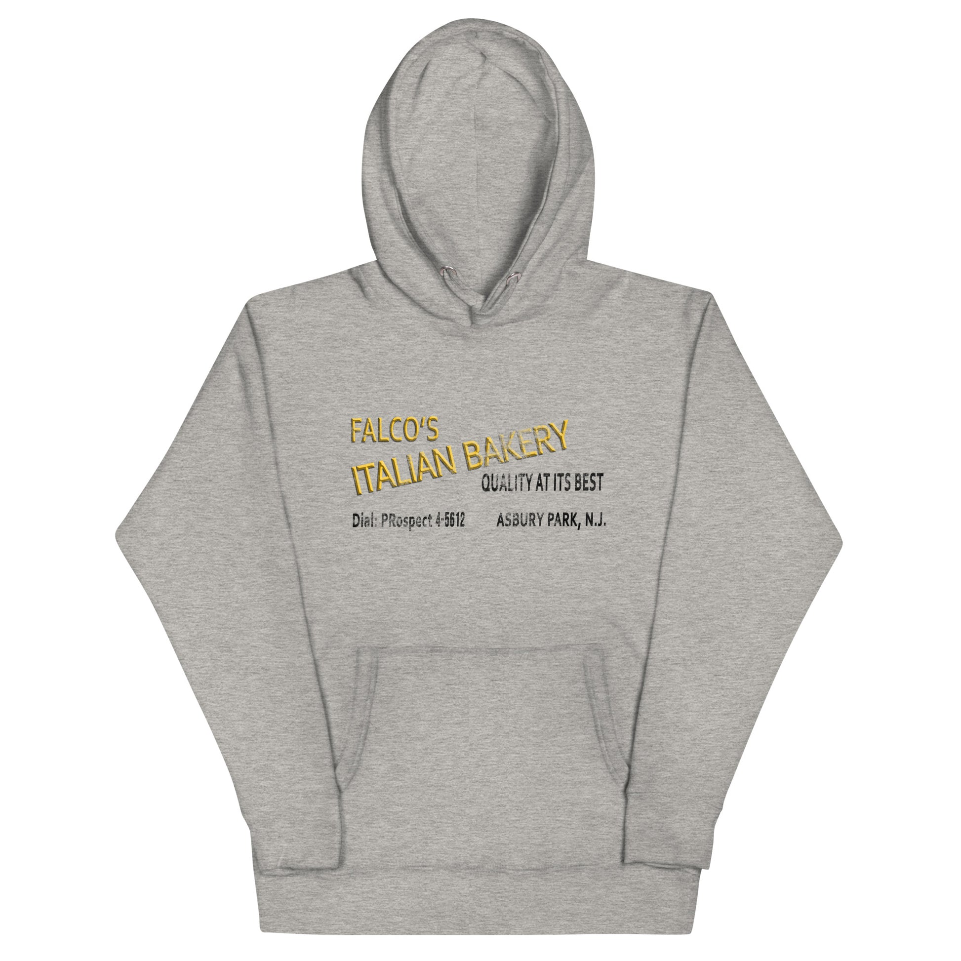 Falco's Italian Bakery - ASBURY PARK - Unisex Hoodie Carbon Grey