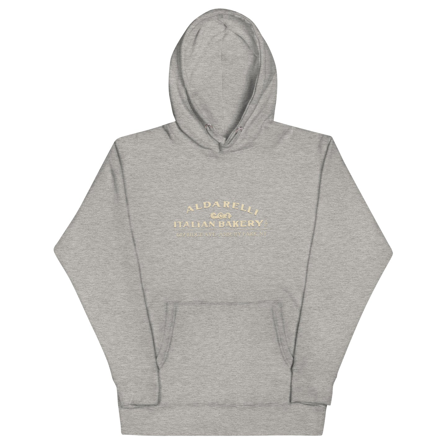 Aldarelli Italian Bakery - ASBURY PARK - Unisex Hoodie Carbon Grey
