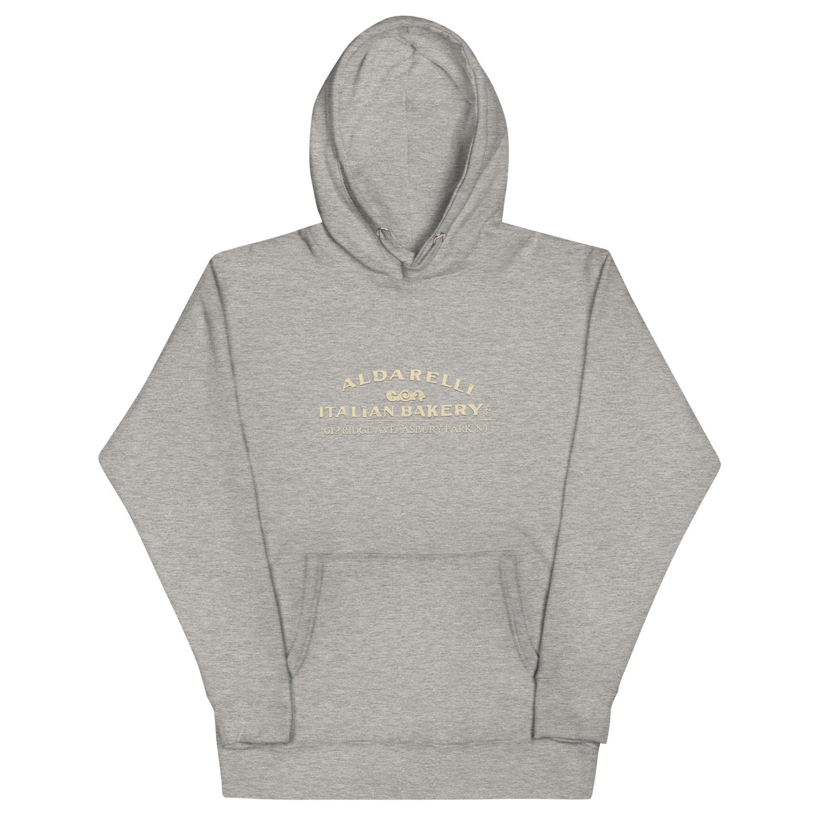 Aldarelli Italian Bakery - ASBURY PARK - Unisex Hoodie Carbon Grey