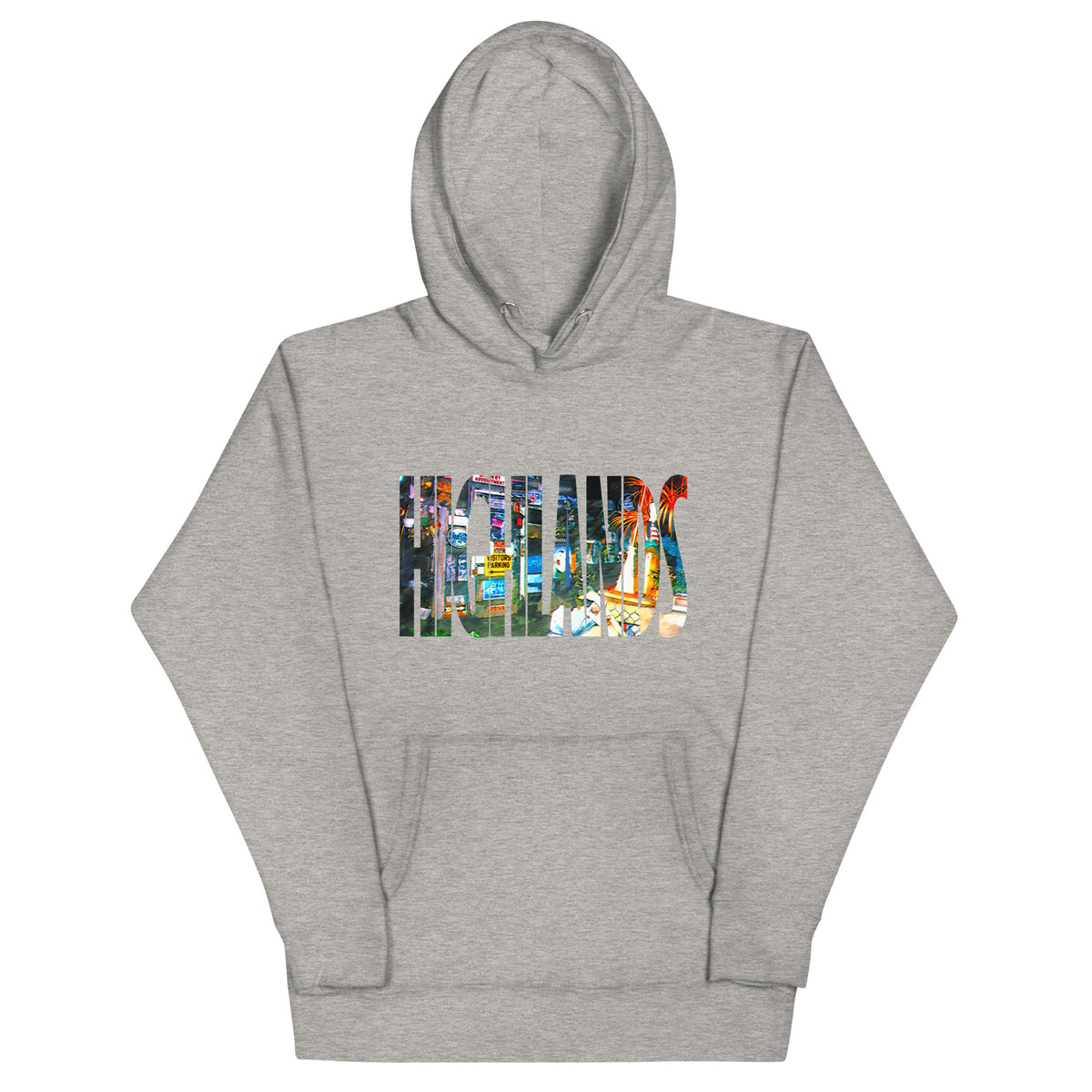 Bud's Grave / HIGHLANDS - HIGHLANDS - Unisex Hoodie Carbon Grey