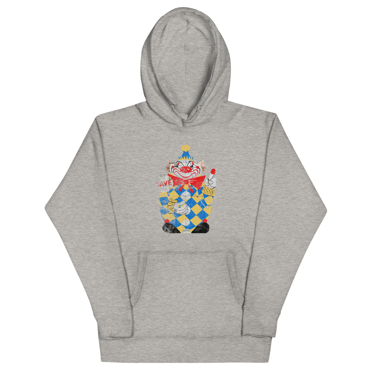 Calico The Evil Clown / Food Circus - MIDDLETOWN - Unisex Hoodie Carbon Grey