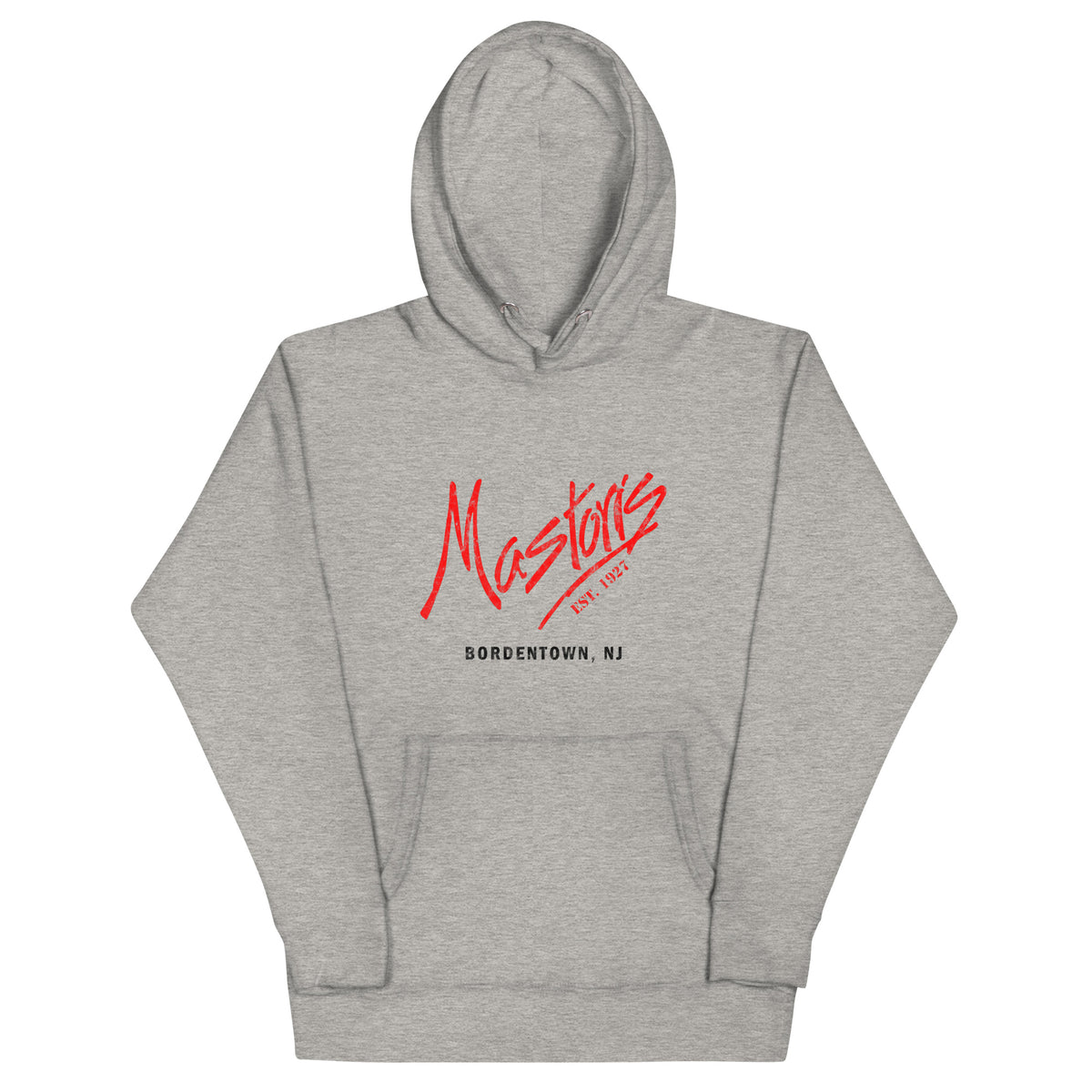 Mastoris - BORDENTOWN - Unisex Hoodie Carbon Grey