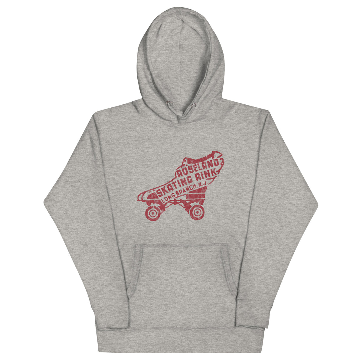 Roseland Skating Rink - LONG BRANCH - Unisex Hoodie Carbon Grey