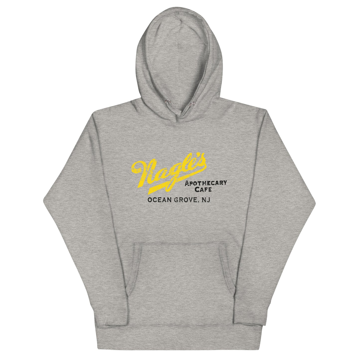 Nagle's Apothecary Cafe - OCEAN GROVE - Unisex Hoodie Carbon Grey