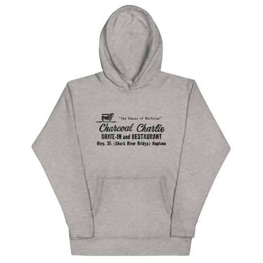 Charcoal Charlie - NEPTUNE - Unisex Hoodie Carbon Grey