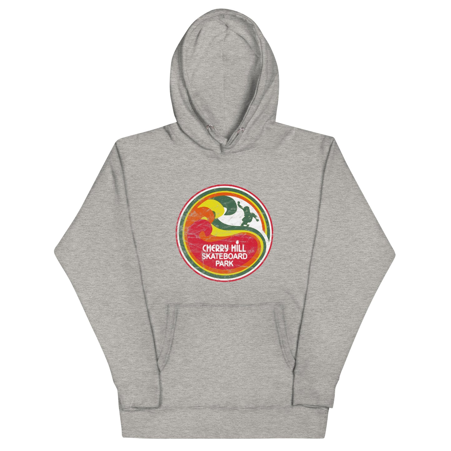 Cherry Hill Skateboard Park - CHERRY HILL - Unisex Hoodie Carbon Grey