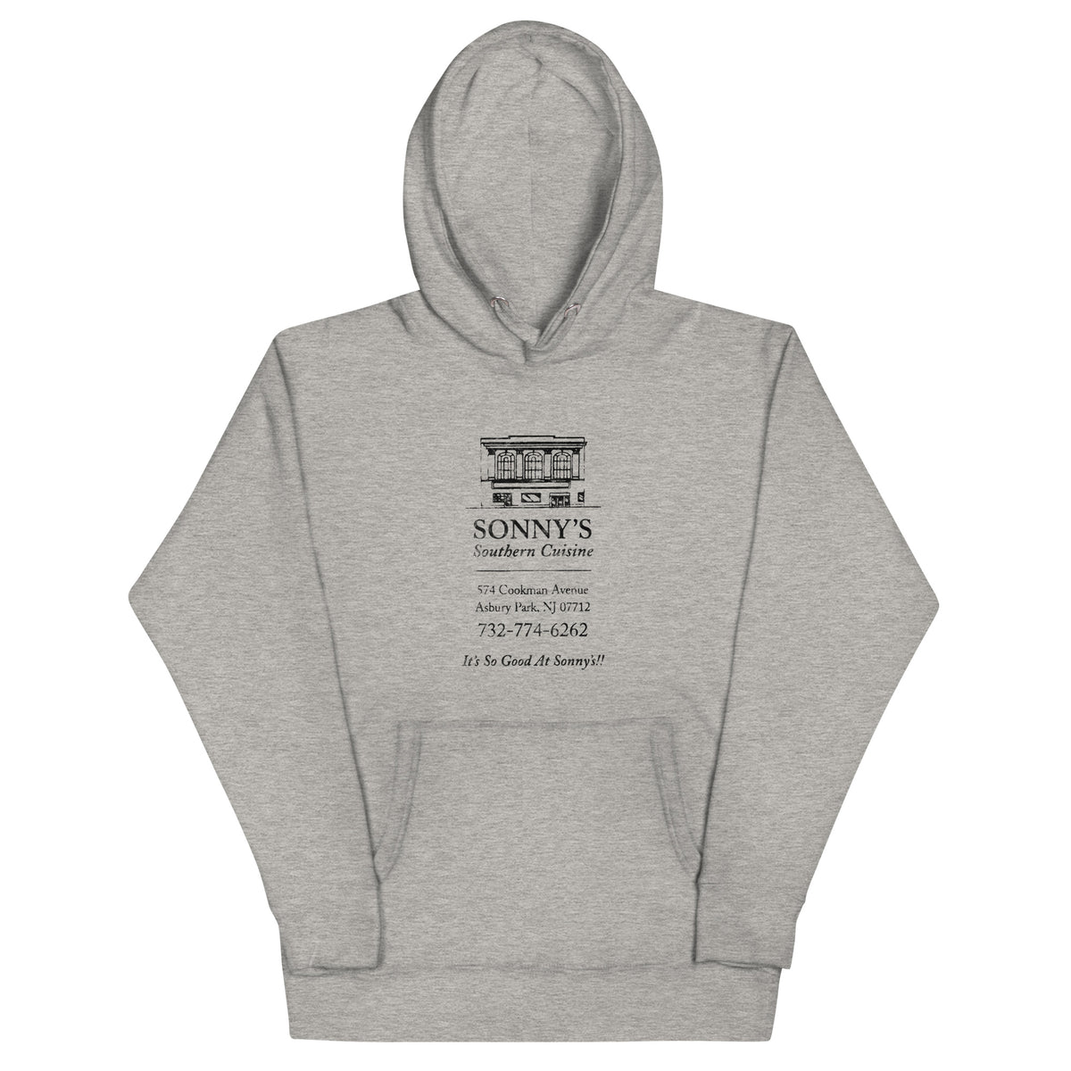Sonny's Southern Cuisine - ASBURY PARK - Unisex Hoodie Carbon Grey