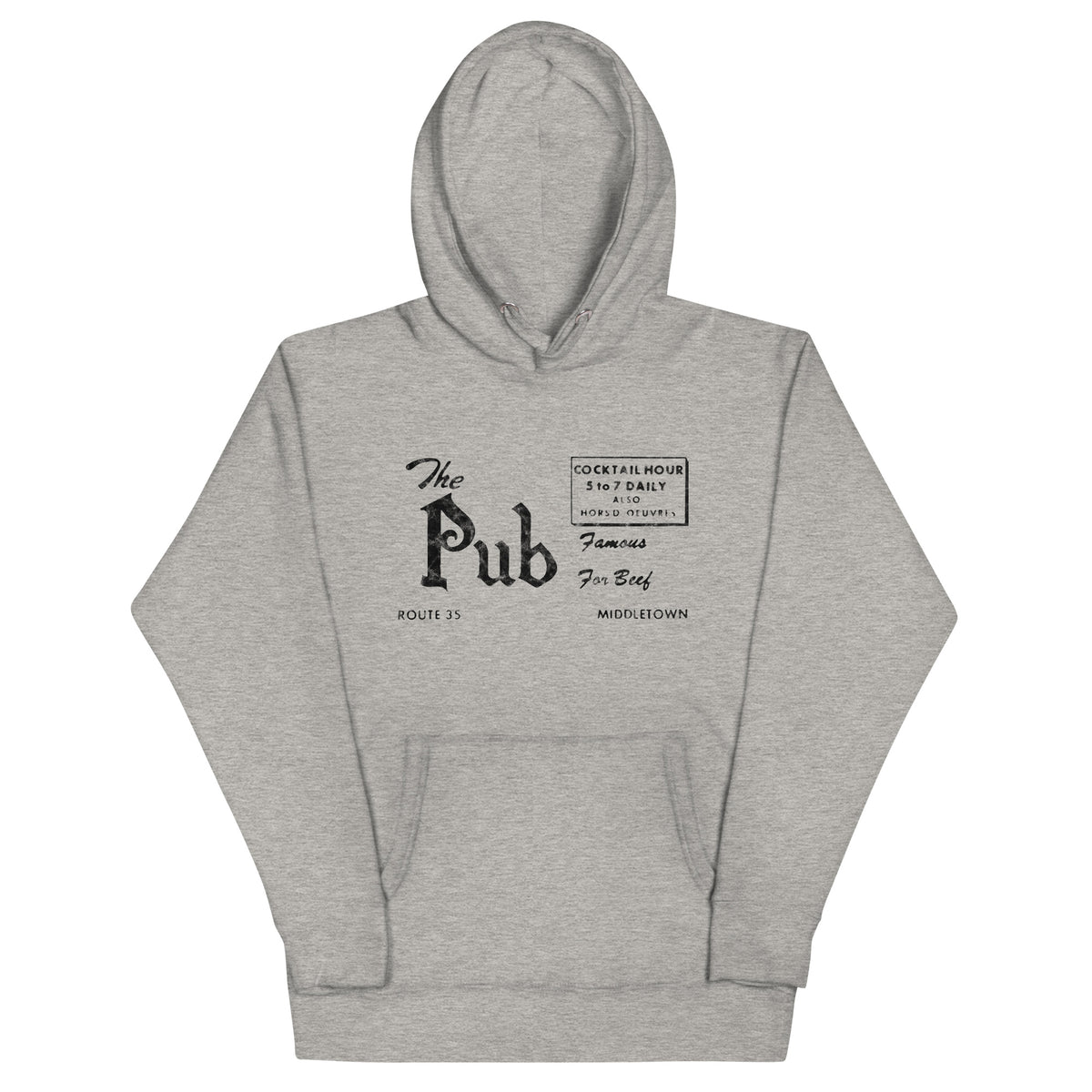 The Pub - MIDDLETOWN - Unisex Hoodie Carbon Grey