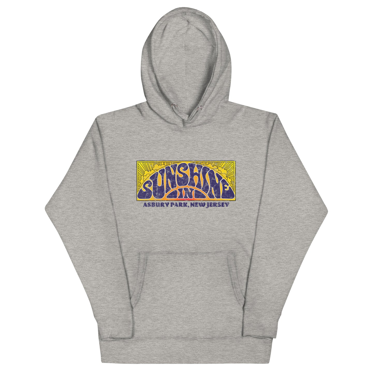 Sunshine In - ASBURY PARK - Unisex Hoodie Carbon Grey