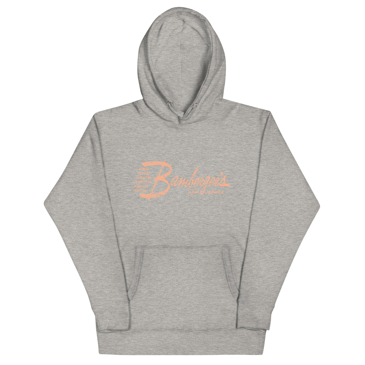Bamberger's - NEW JERSEY - Unisex Hoodie Carbon Grey