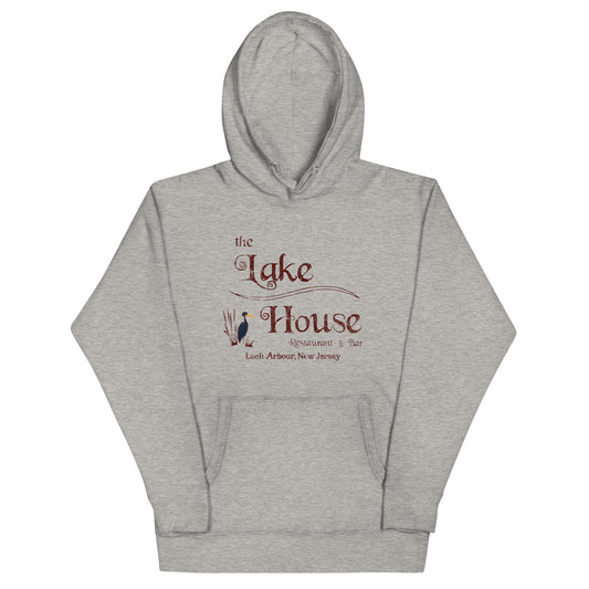 The Lakehouse Restaurant & Bar - LOCH ARBOUR - Unisex Hoodie Carbon Grey