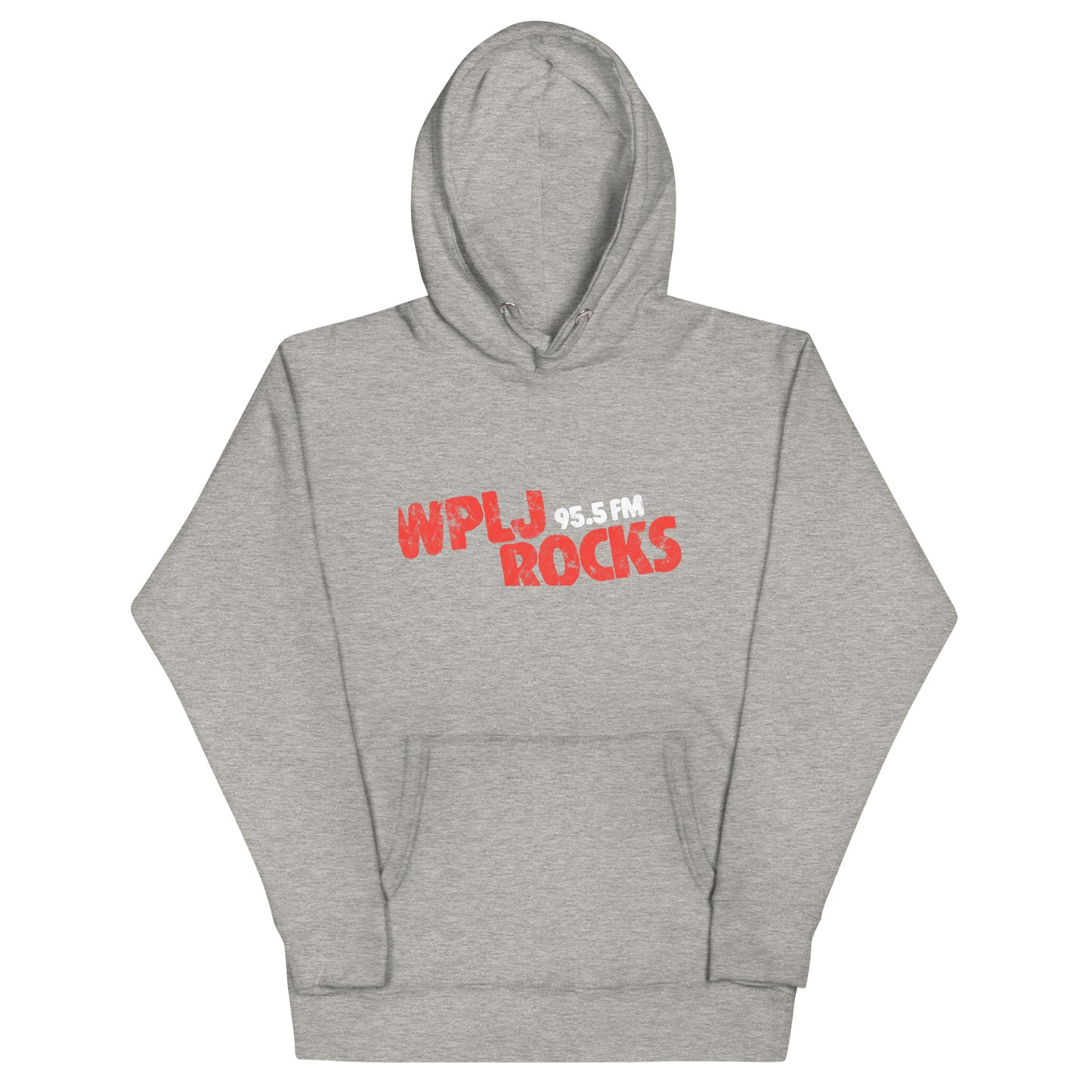 WPLJ 95.5 Rocks - NEW JERSEY / NEW YORK / CONNECTICUT - Unisex Hoodie Carbon Grey