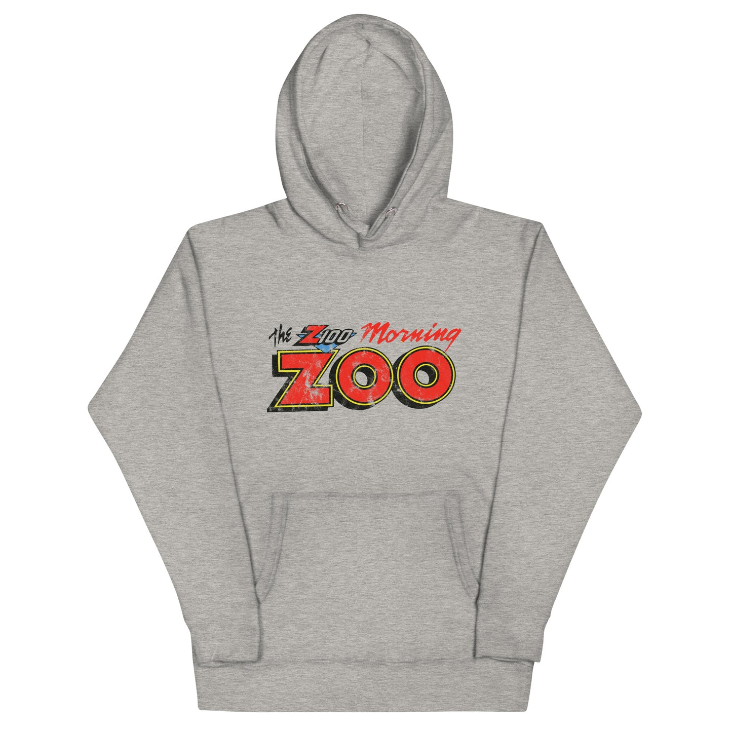 The Z100 Morning Zoo - NEW JERSEY / NEW YORK / CONNECTICUT - Unisex Hoodie Carbon Grey