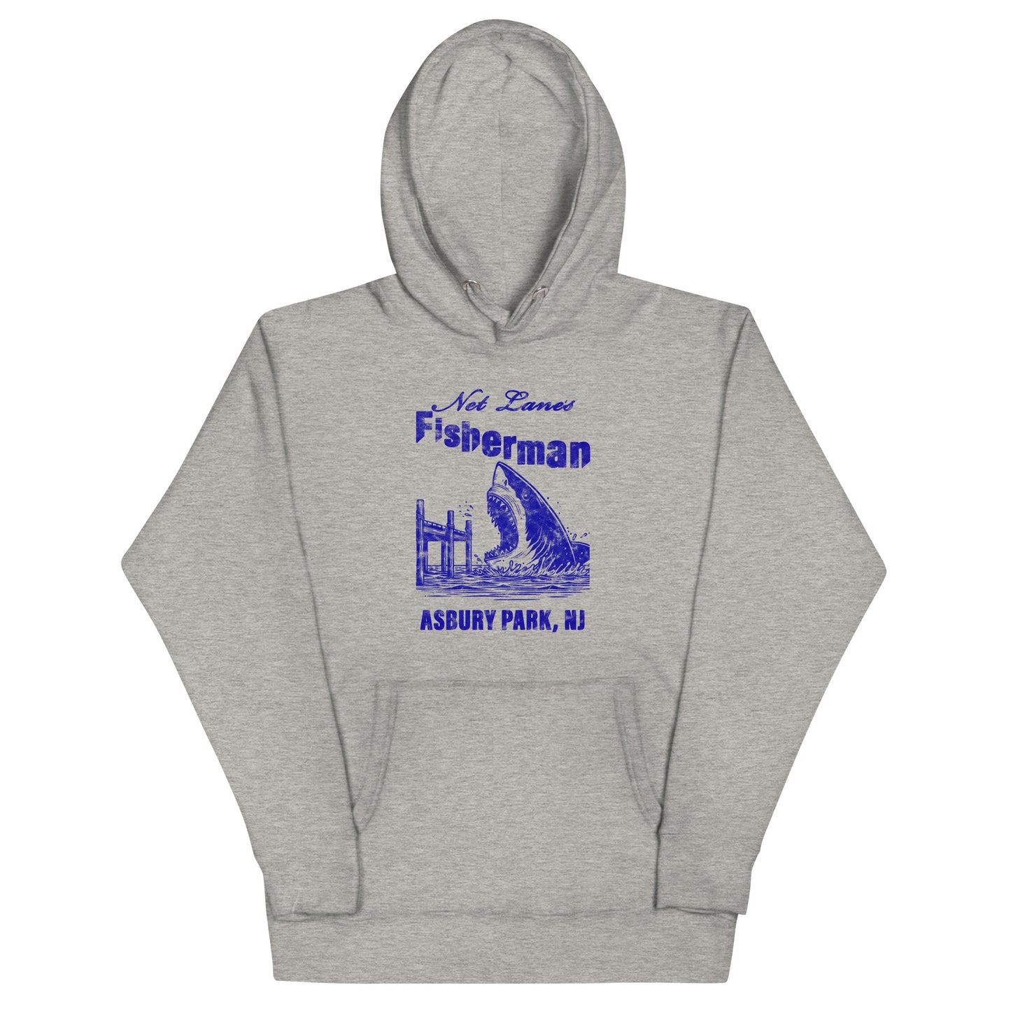 Net Lane's Fisherman - ASBURY PARK - Unisex Hoodie Carbon Grey