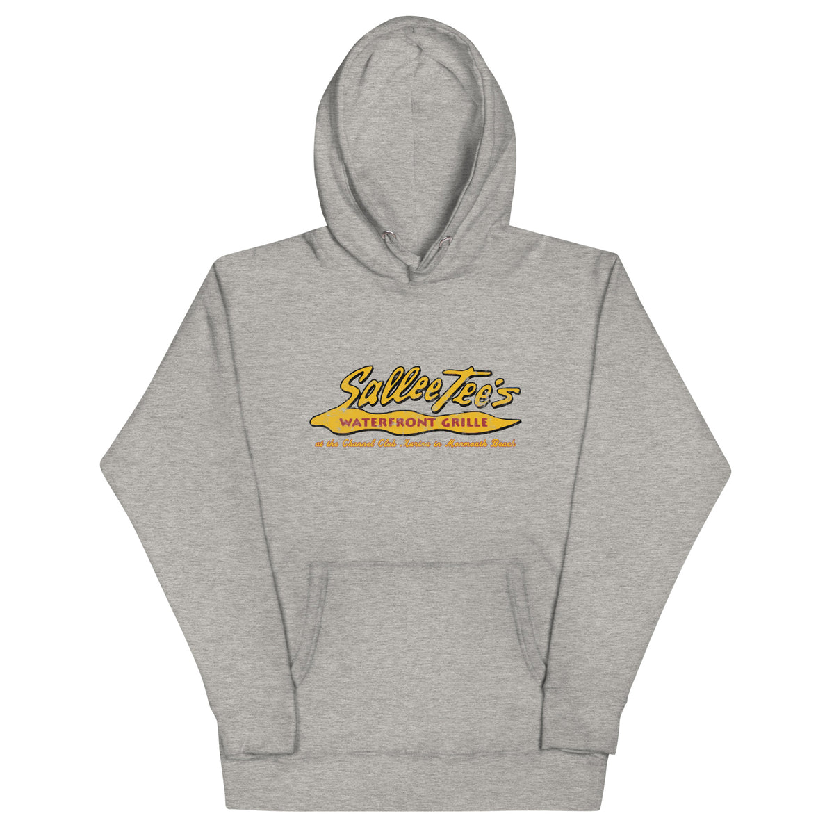 Sallee Tee's Waterfront Grill - MONMOUTH BEACH - Unisex Hoodie Carbon Grey