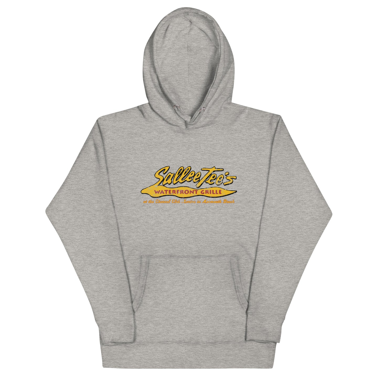 Sallee Tee's Waterfront Grill - MONMOUTH BEACH - Unisex Hoodie Carbon Grey