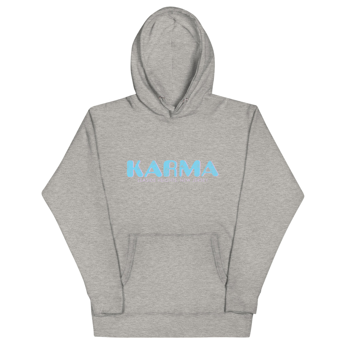 Karma - SEASIDE HEIGHTS - Unisex Hoodie Carbon Grey