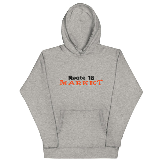 Route 18 Market - EAST BRUNSWICK - Unisex Hoodie Carbon Grey