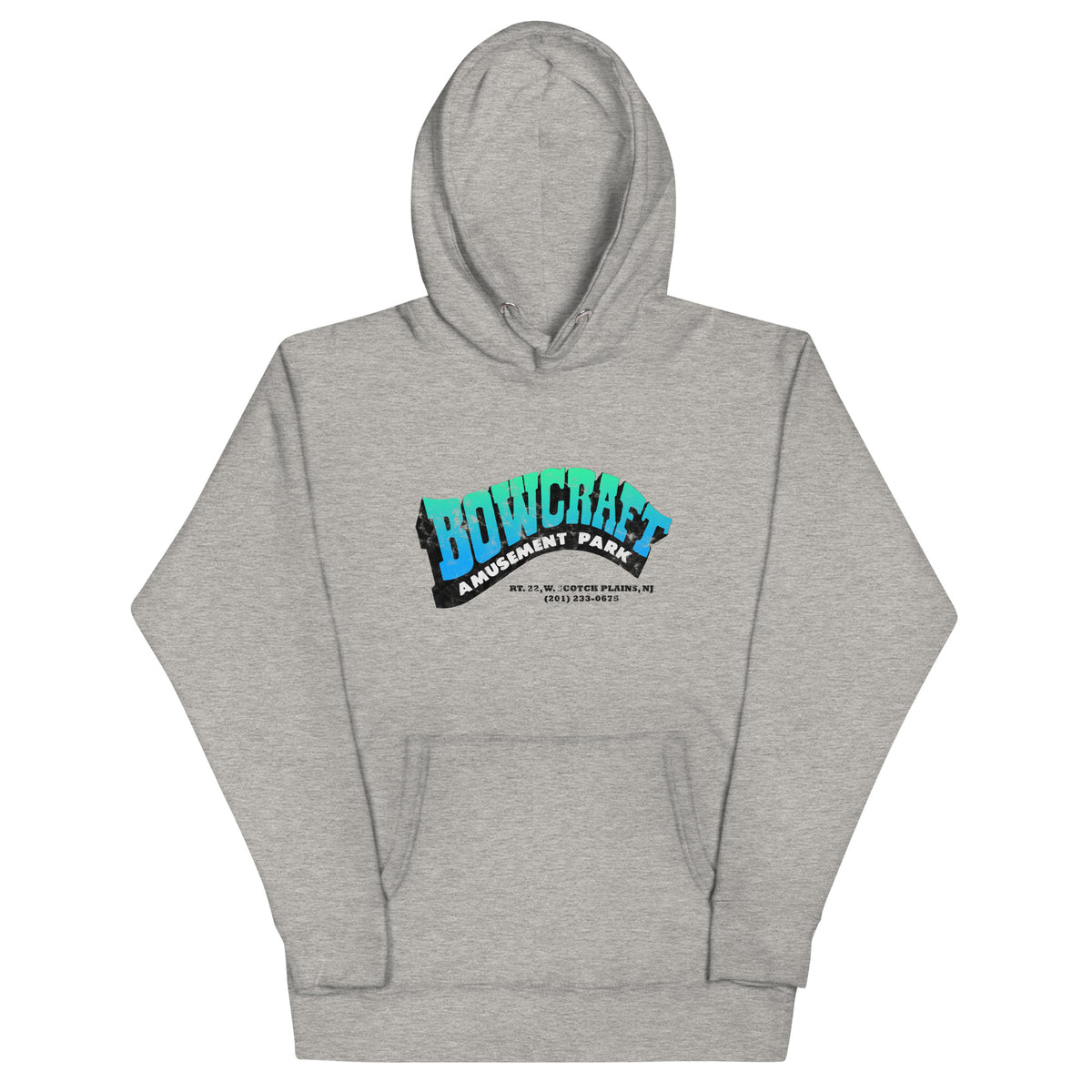 Bowcraft Amusement Park - SCOTCH PLAINS - Unisex Hoodie Carbon Grey