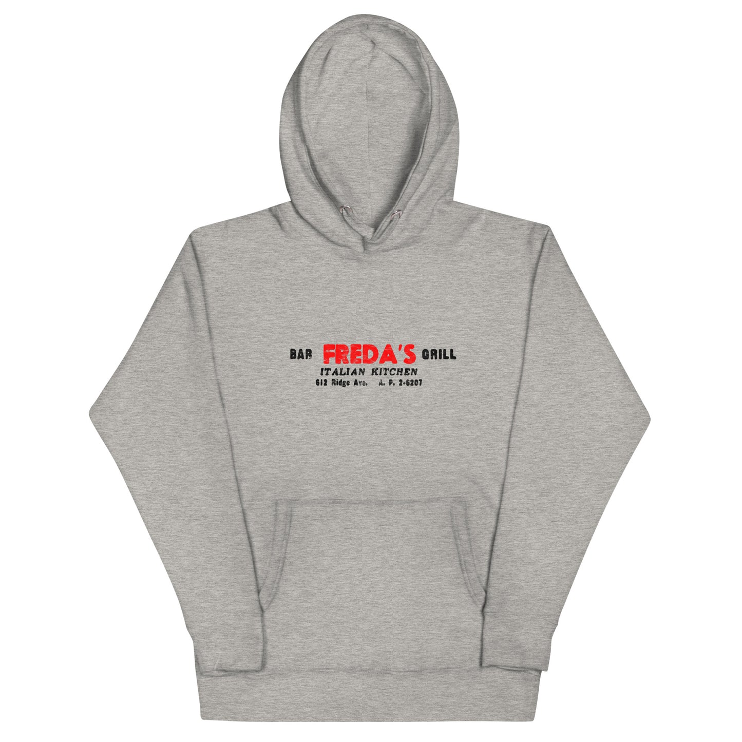 Freda's Italian Kitchen - ASBURY PARK - Unisex Hoodie Carbon Grey