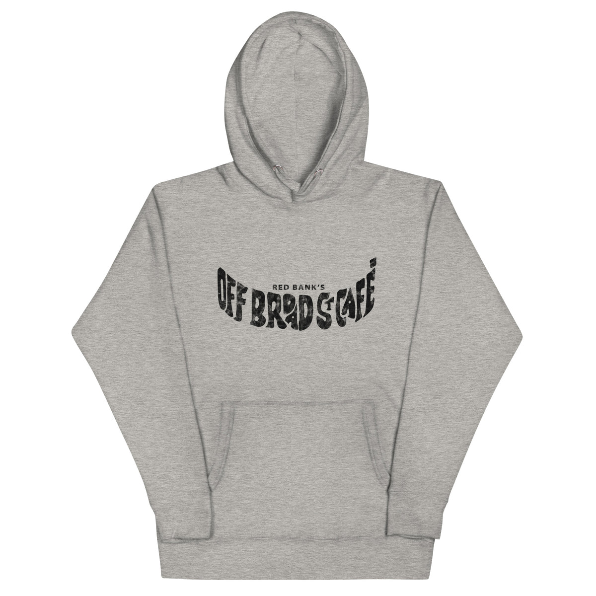 Off Broad St. Cafe - RED BANK - Unisex Hoodie Carbon Grey