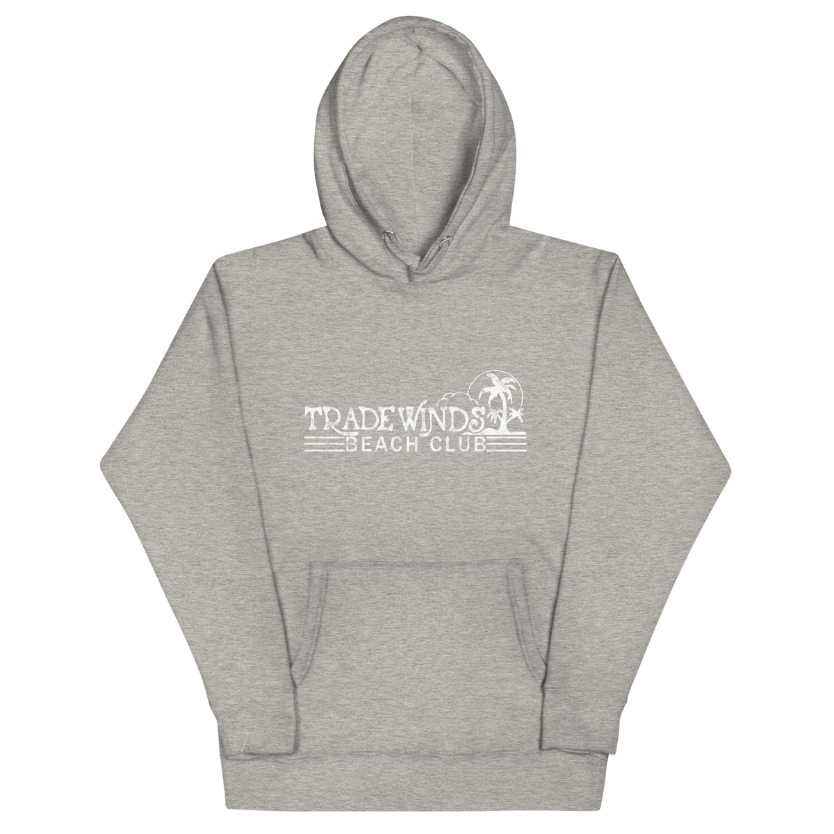 Tradewinds Beach Club - SEA BRIGHT - Unisex Hoodie Carbon Grey