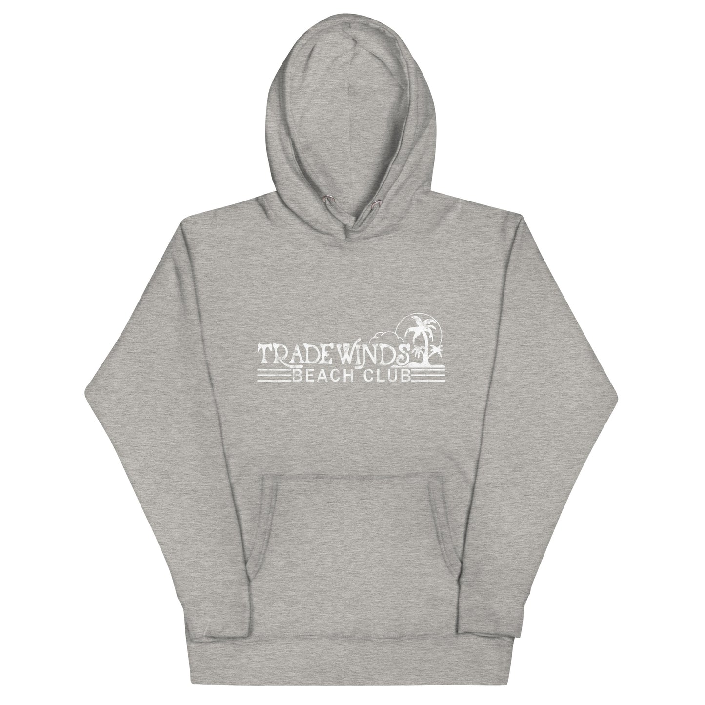 Tradewinds Beach Club - SEA BRIGHT - Unisex Hoodie Carbon Grey