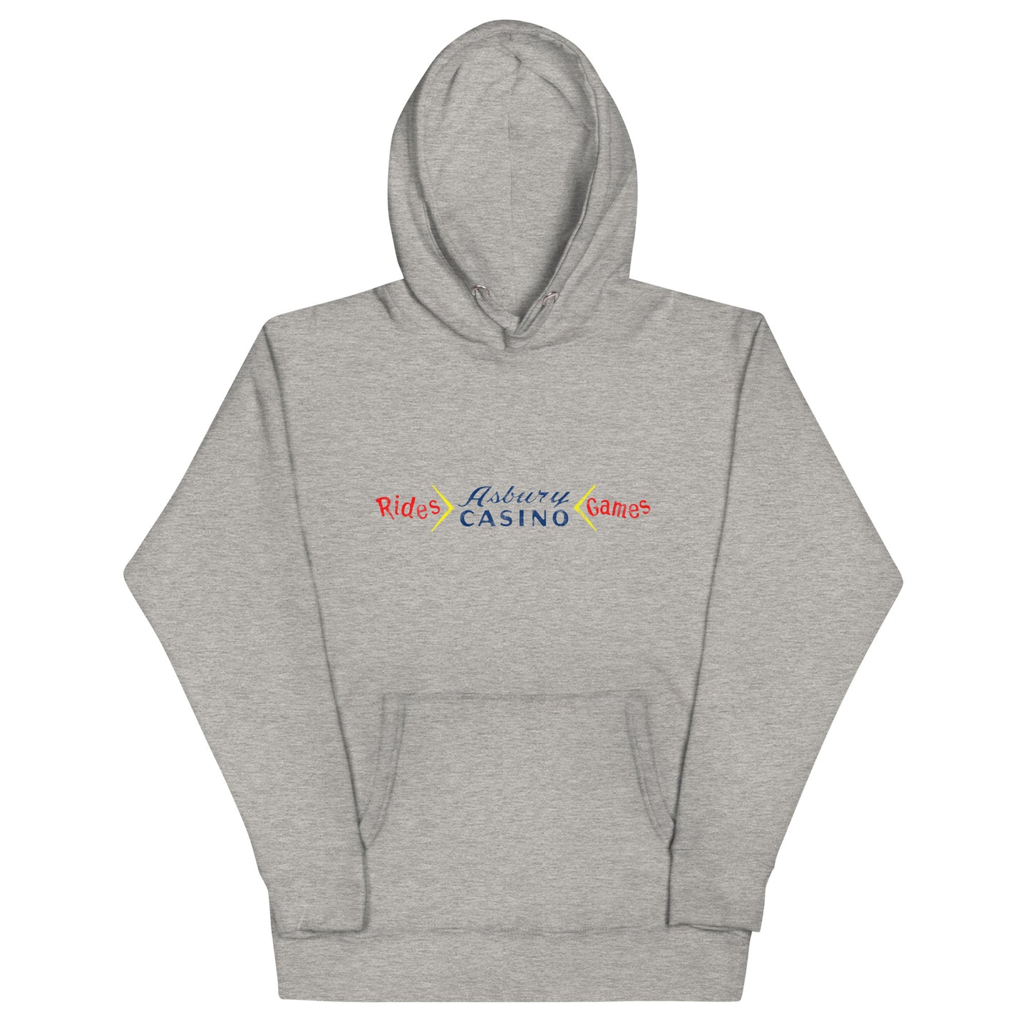 Asbury Casino - ASBURY PARK - Unisex Hoodie Carbon Grey