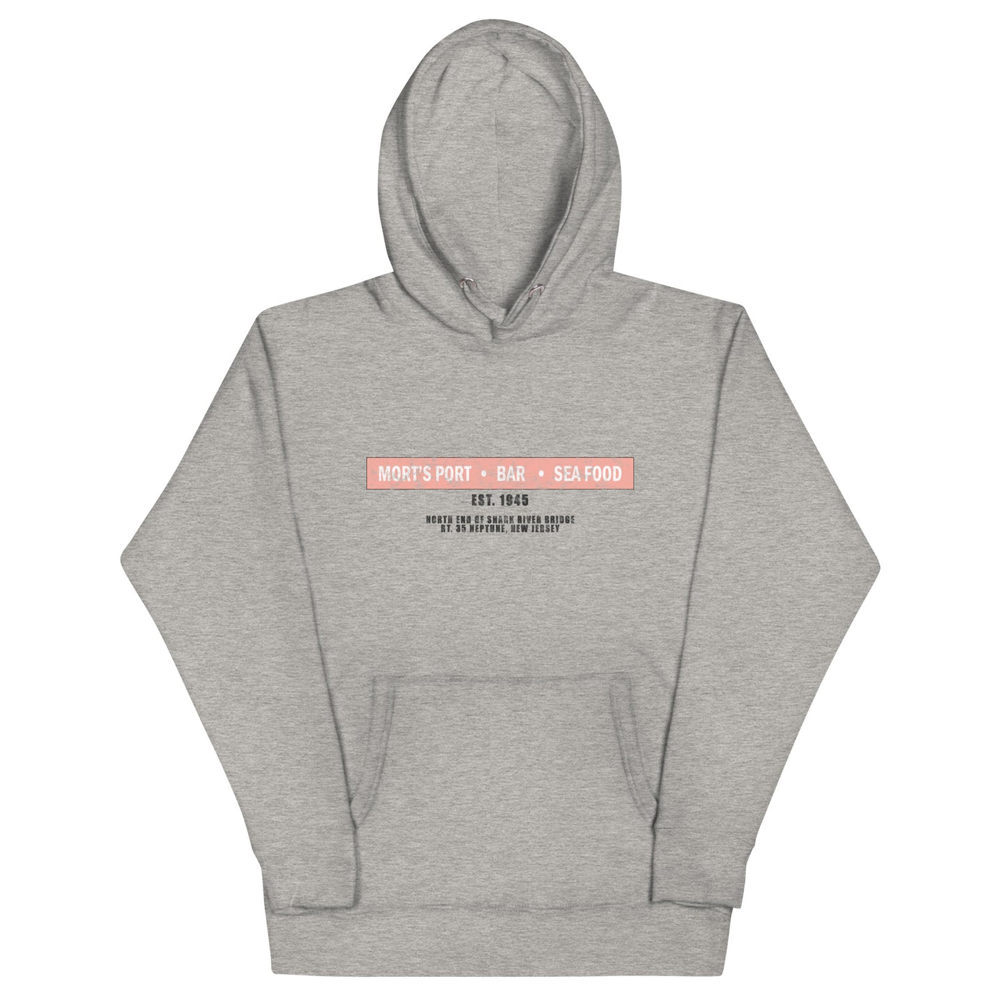 Mort's Port - NEPTUNE - Unisex Hoodie Carbon Grey