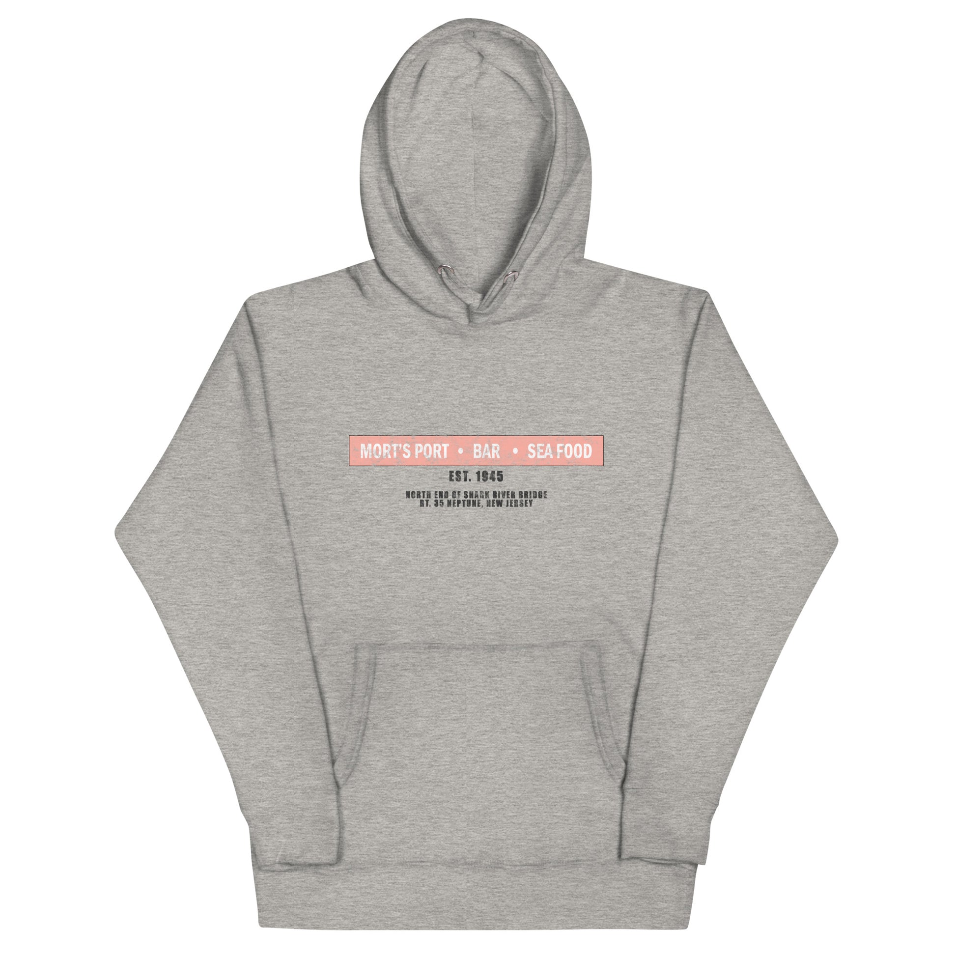 Mort's Port - NEPTUNE - Unisex Hoodie Carbon Grey