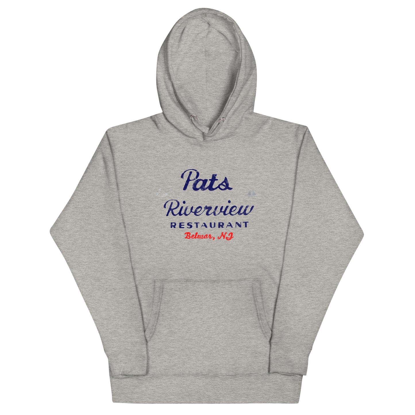 Pat's Riverview Diner- BELMAR - Unisex Hoodie Carbon Grey
